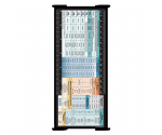 WhiteCoat Clipboard® Trifold - Black Food Industry Edition